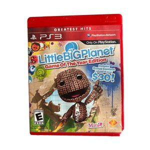 Little Big‎ Planet Game of the Year Edition PS3 Greatest Hits - Untested
